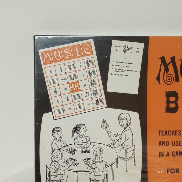 Vintage 1967 music bingo game - Picture 2 of 10